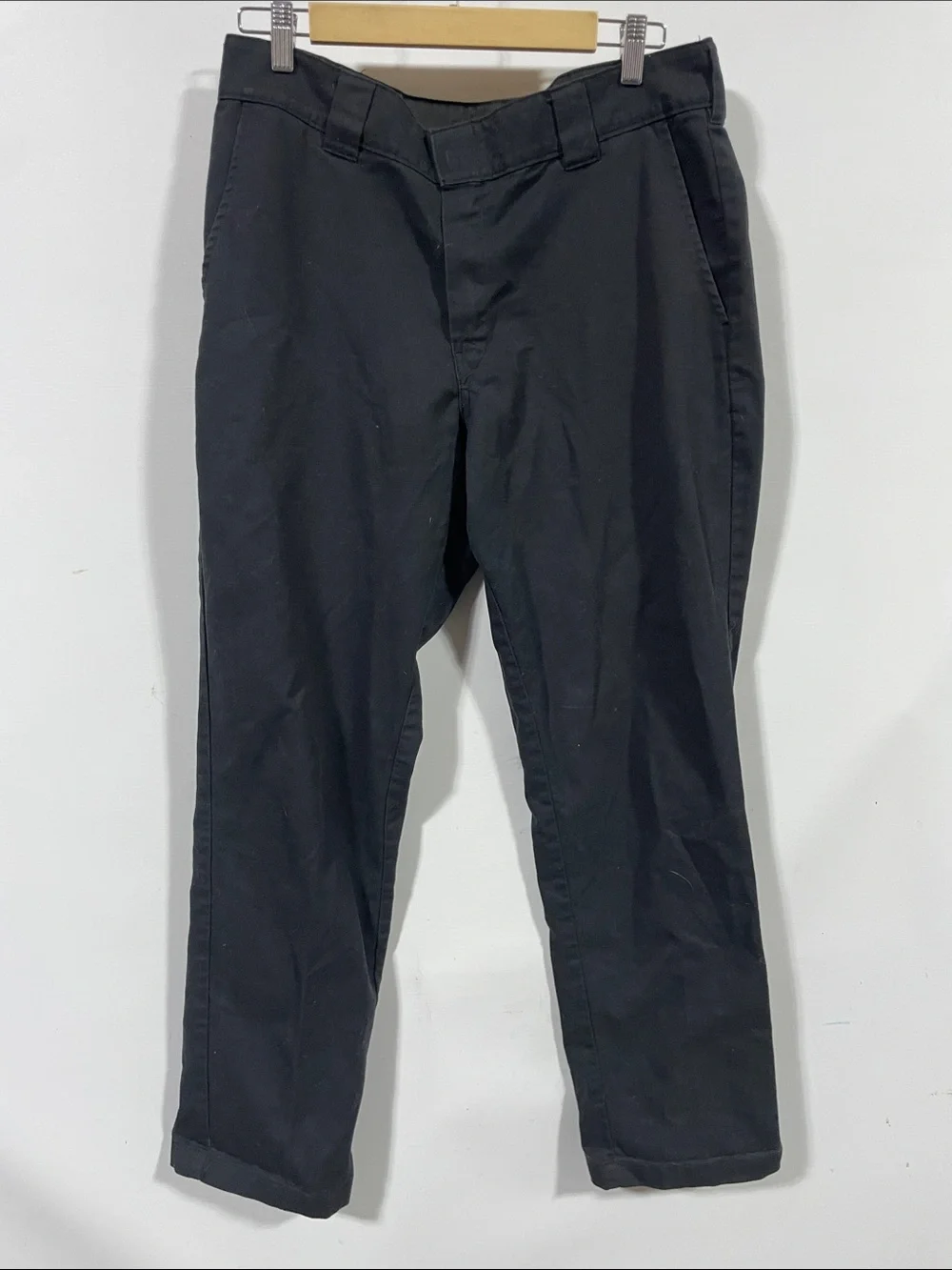 Dickies Black Men's Straight Fit Chino Pants